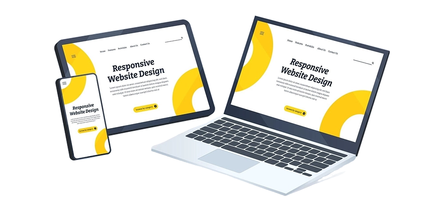 تصميم متكيف مع أي جهاز